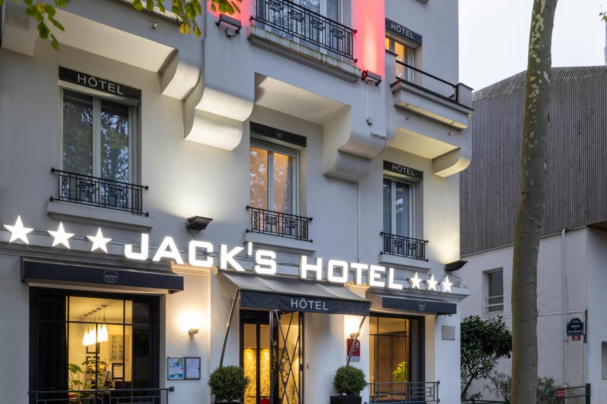 Jack'S Hotel Paris Bagian luar foto